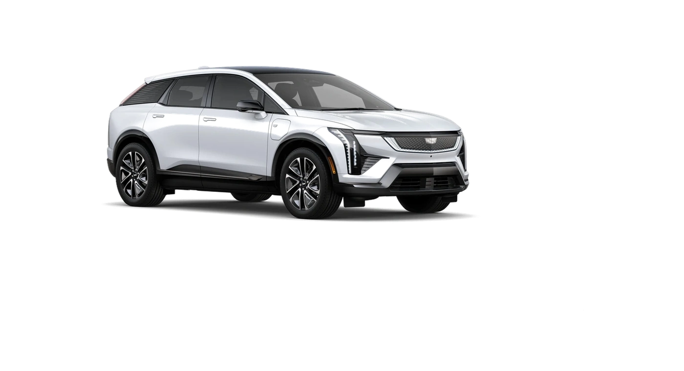 Cadillac Optiq vista frontal tres cuartos