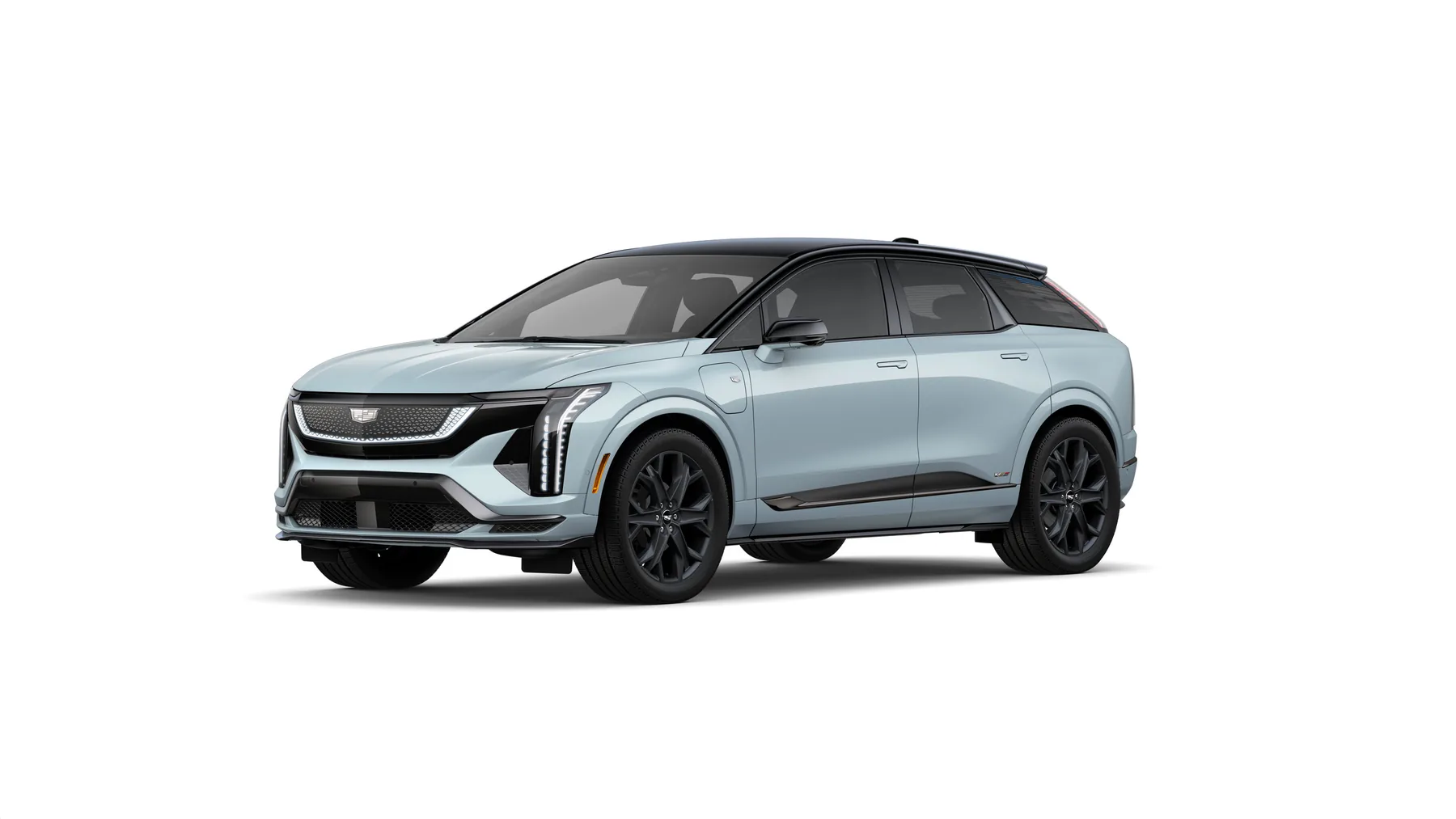 Cadillac Optiq-V V-Series azul, vista frontal