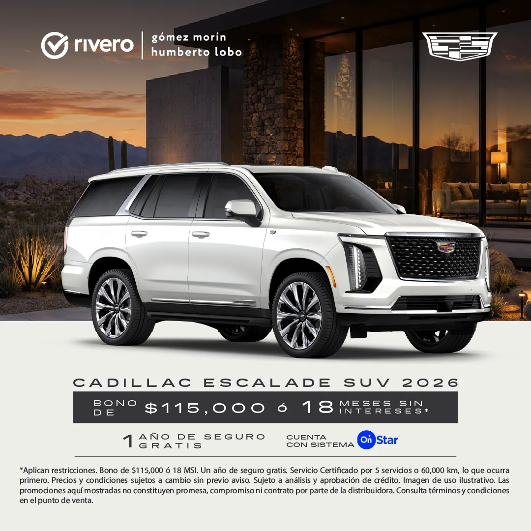 Oferta comercial Cadillac - Escalade SUV