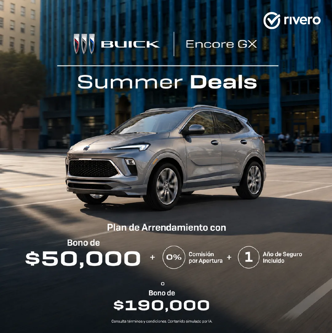 Summer Deals Buick - Encore GX Arrendamiento