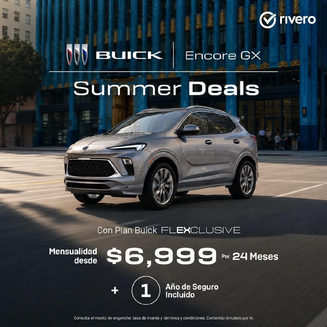 Summer Deals Buick - Encore GX Flexclusive