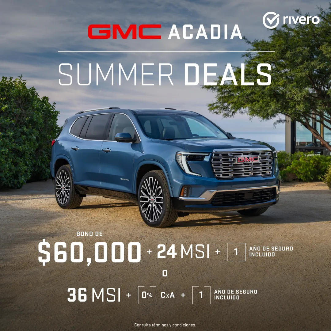 Summer Deals GMC - Acadia Bono